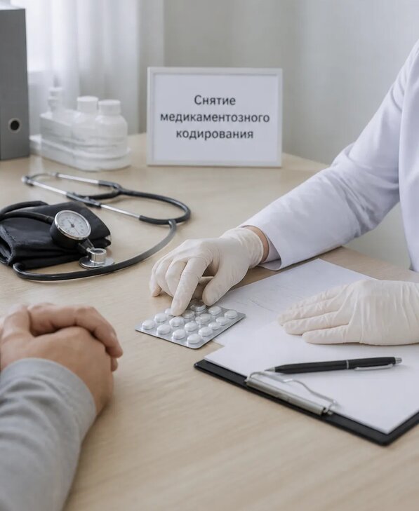 Снятие медикаментозного кодирования в Чистополе от 5120 р. | Медзона